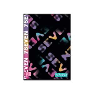 Cartoleria Quaderno A4 Maxi 96/100 Seven Girl. Quadretti piccoli 4 mm - 20,5 x 29,5 cm Seven