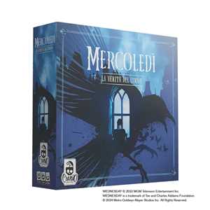 Giocattolo Mercoledì  La Verità del Corvo. Gioco da tavolo Cranio Creations