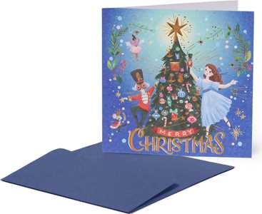 Cartoleria Biglietto di Auguri Piccolo - Albero di Natale Legami