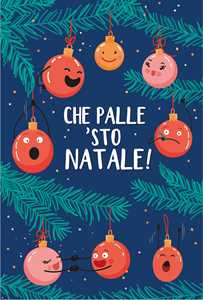 Cartoleria Biglietto auguri Natale Legami, palle di Natale, Greeting Cards - 11,50 x 17 cm Legami
