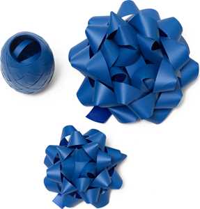 Cartoleria Set fiocchi e nastri Natale Legami, blu Legami