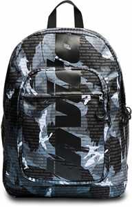 Cartoleria Zaino scuola Jelek Backpack Invicta Fantasy, Camou Logo Black - 32 x 43 x 25 cm Invicta