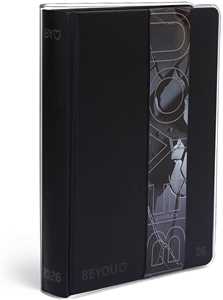 Cartoleria BE YOU - Ultra Black,Diario Scuola 2025-2026, Formato Easy 12 Mesi 12,5 x 16,5 cm, Settembre 2025 - Agosto 2026 BEYOU