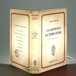 Idee regalo Lampada da tavolo, a forma di libro, Alla ricerca del tempo perduto - Marcel Proust Abat Book