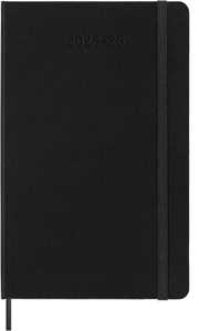 Cartoleria Agenda settimanale Moleskine 2025-26, orizzontale 18 mesi, Large, Copertina rigida, Nero - Large 13x21 Moleskine
