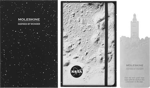Cartoleria Taccuino Large a Righe con Box, NASA Moleskine