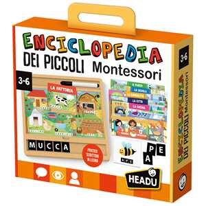 Giocattolo Enciclopedia dei Piccoli Montessori Headu