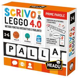 Giocattolo Scrivo & Leggo 4.0 Prime Parole Headu
