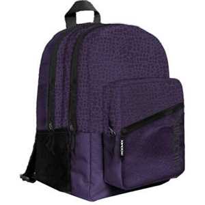 Cartoleria Zaino con zip e scomparti Comix Tween Purple Turtle Comix