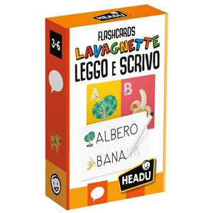 Giocattolo Lavagnette Leggo e Scrivo Headu