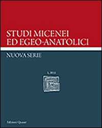 Libro Studi micenei ed egeo-anatolici. Nuova Serie (2015). Vol. 1 