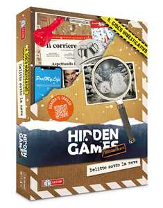 Giocattolo Hidden Games. Delitto sotto la neve. Gioco da tavolo MS Edizioni