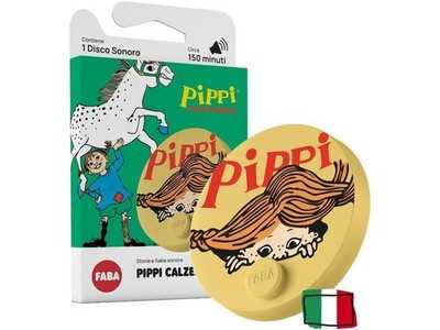 Giocattolo FABA personaggio sonoro - Pippi Calzelunghe Faba